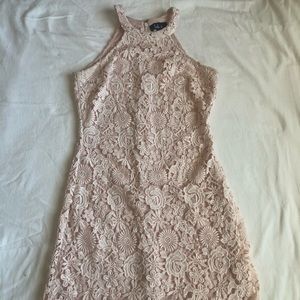 Lulu pink cocktail dress